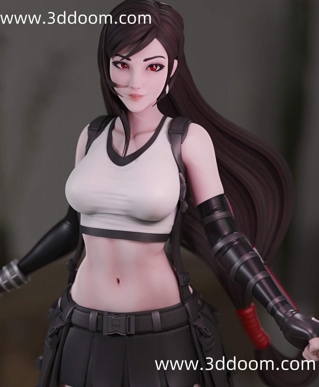 886 Tifa Final Fantasy 最终幻想 蒂法-3D DOOM