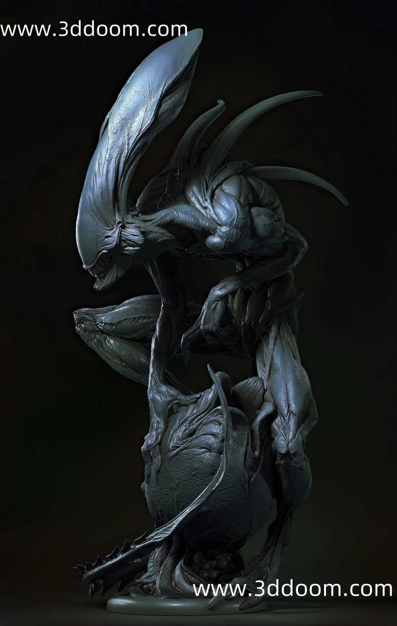 804 Alien Pen Holder 异形-3D DOOM