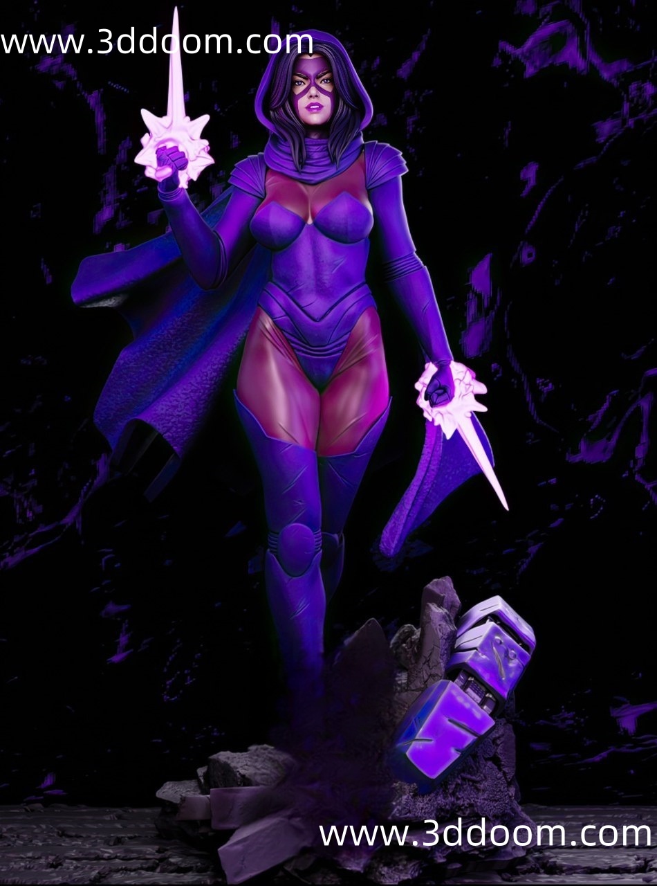 875 Psylocke X-Men X-战警 灵蝶-3D DOOM