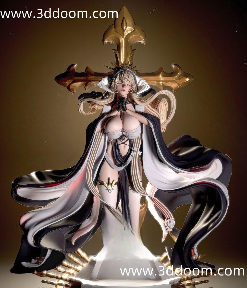 844 Implacable Azur Lane 碧蓝航线 可怖-3D DOOM