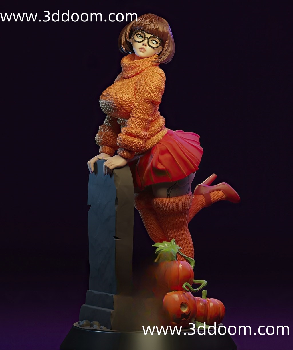 890 Velma Scooby Doo 史酷比 维尔玛-3D DOOM