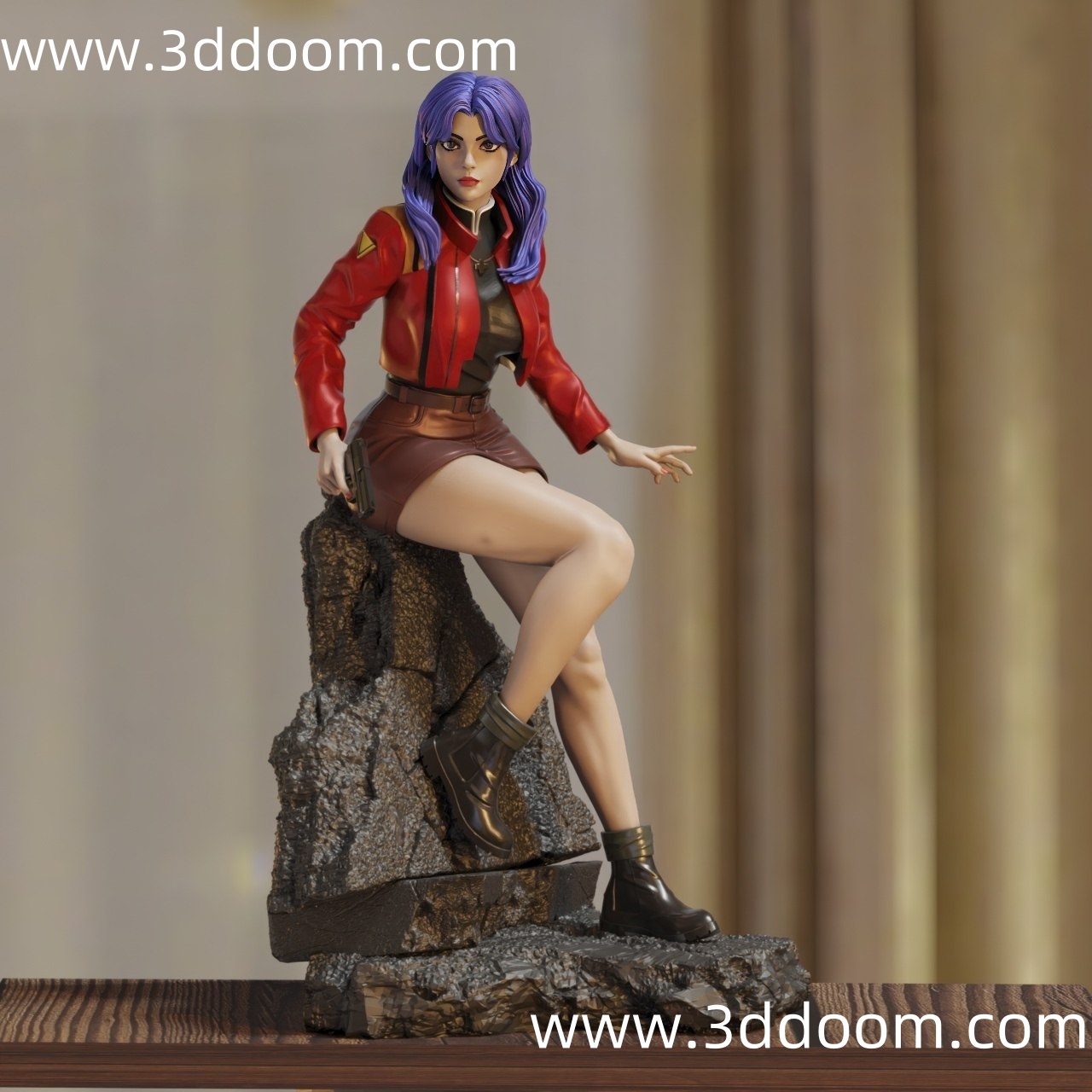 960 Misato Katsuragi Evangelion 新世纪福音战士 葛城美里-3D DOOM