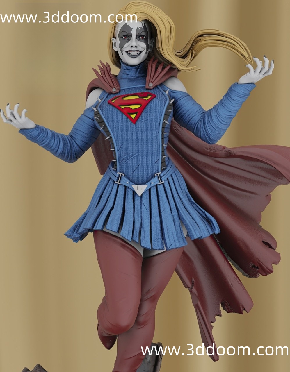 986 Supergirl Who Laughs 狂笑超女-3D DOOM