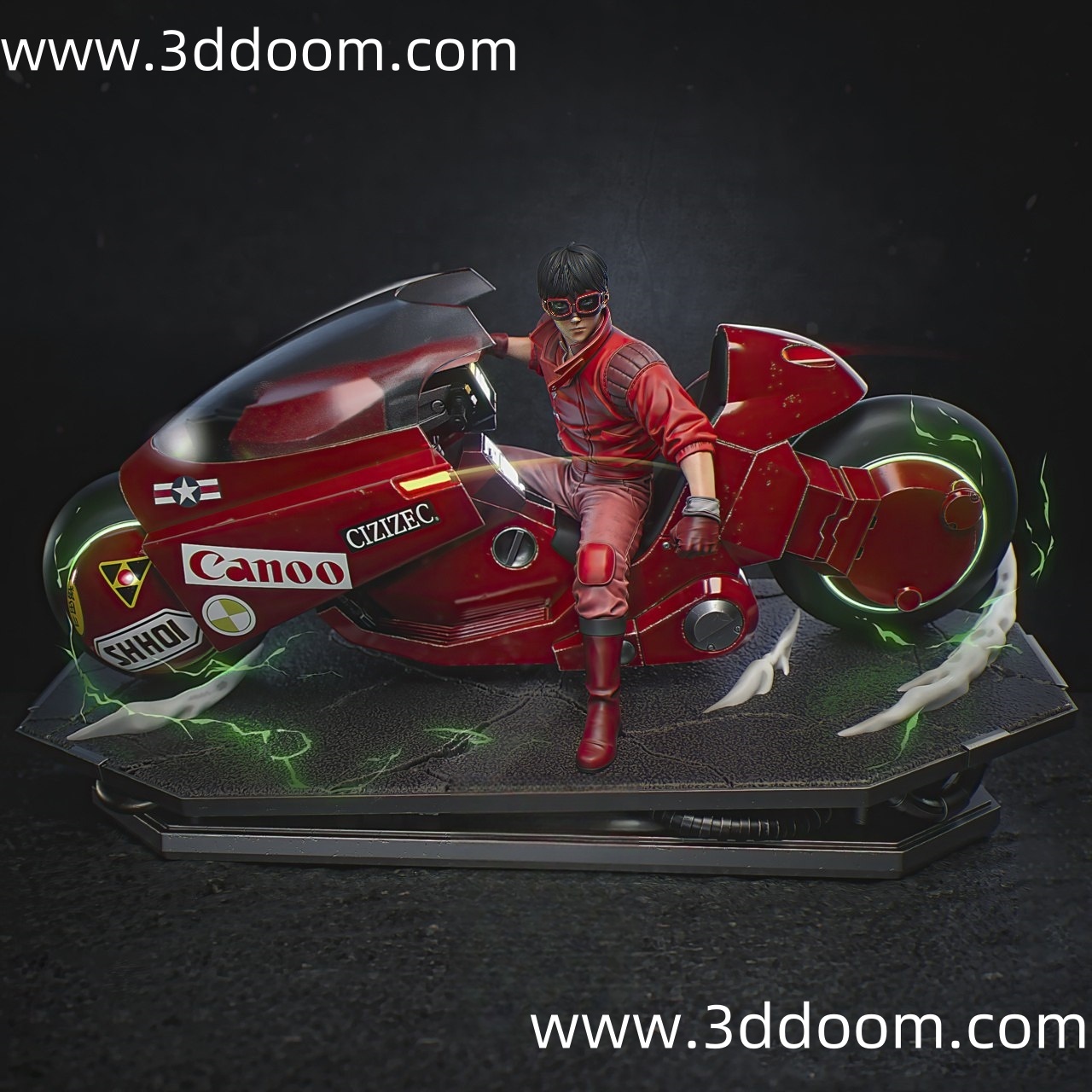 983 Shotaro Kaneda Akira 阿基拉 金田正太郎-3D DOOM