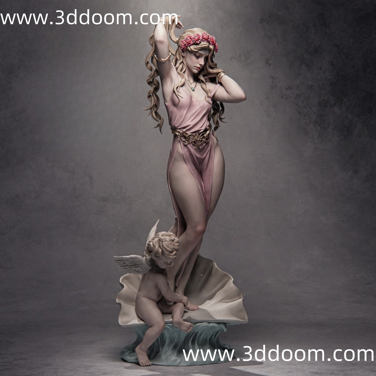 909 Aphrodite 古希腊神话 阿佛洛狄忒-3D DOOM