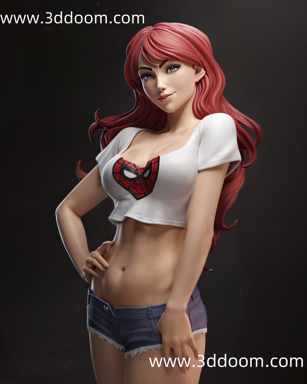 956 Mary Jane Spider Man 蜘蛛侠 玛丽·简·沃森-3D DOOM