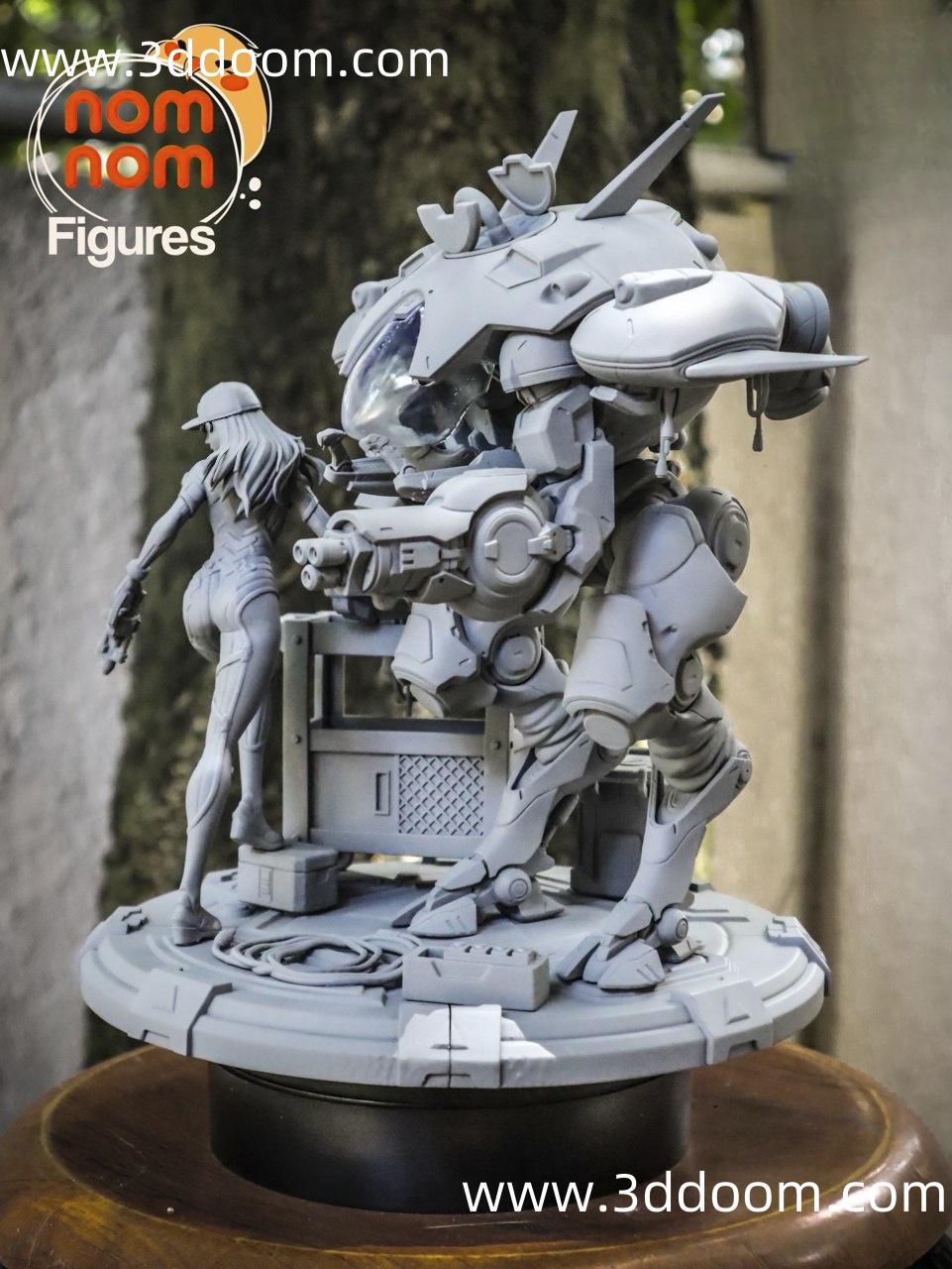 920 D.Va Overwatch 守望先锋 D.Va-3D DOOM