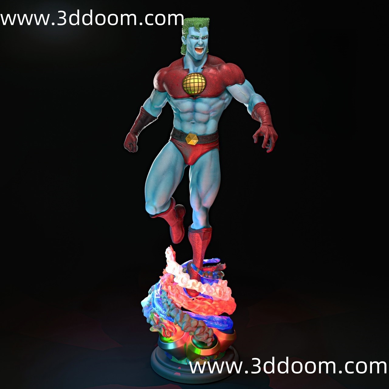 918 Captain Planet and the Planeteers 地球超人-3D DOOM