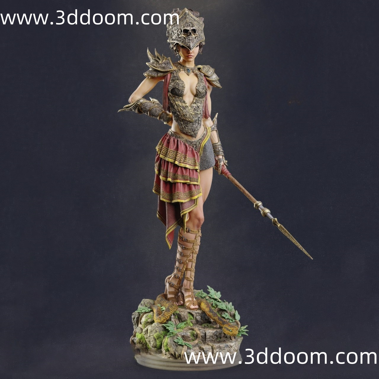 969 Persephone 古希腊神话 珀尔塞福涅-3D DOOM