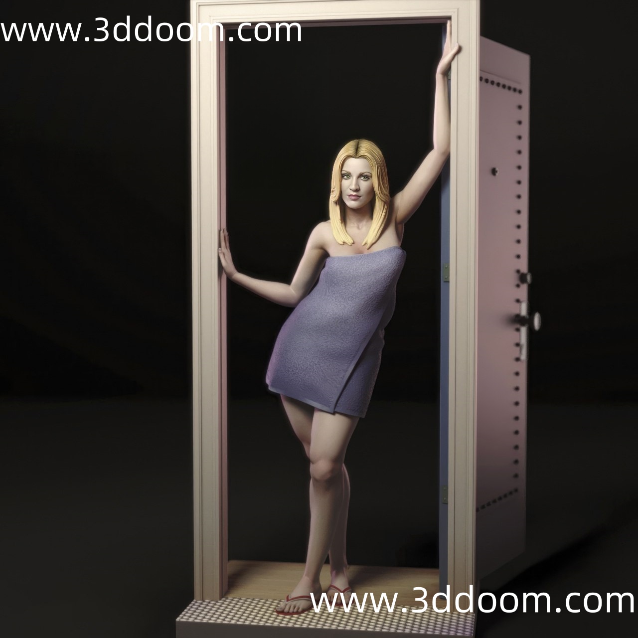 968 Penny The Big Bang Theory 生活大爆炸 佩妮-3D DOOM