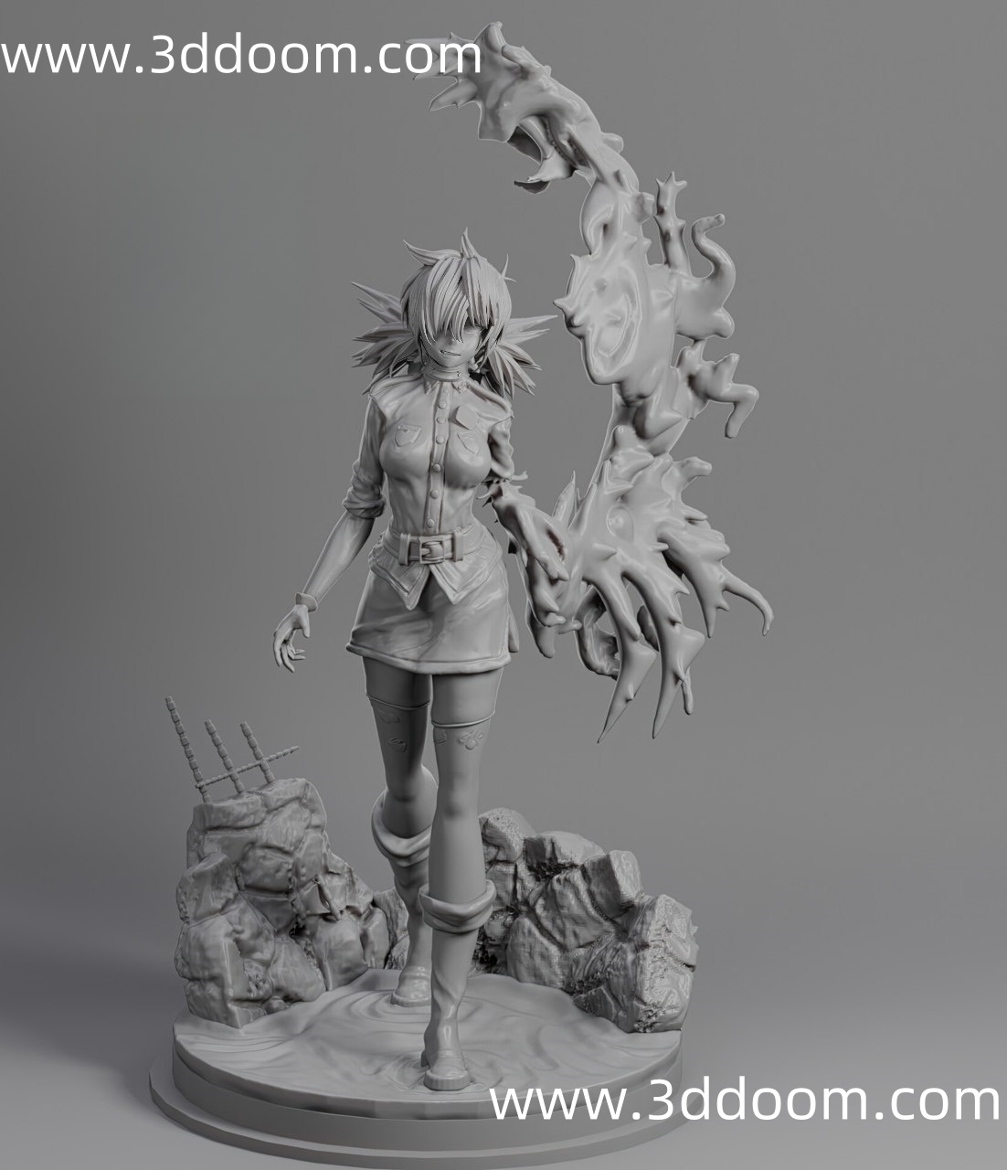 978 Seras Victoria Hellsing 皇家国教骑士团 塞拉斯・维多利亚-3D DOOM