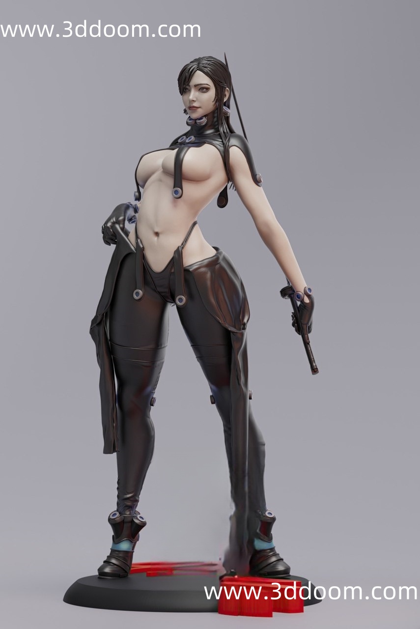 972 Reika Shimohira Gantz 杀戮都市 下平玲花-3D DOOM