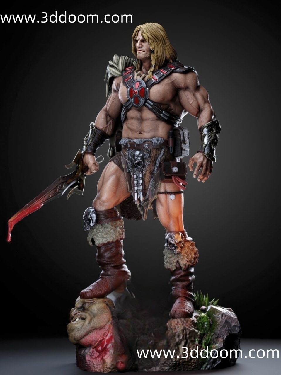 937 He-Man 宇宙的巨人希曼 希曼-3D DOOM