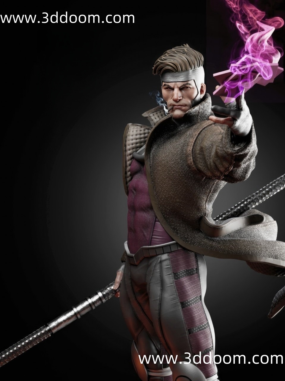 929 Gambit X Men X-战警 牌皇-3D DOOM