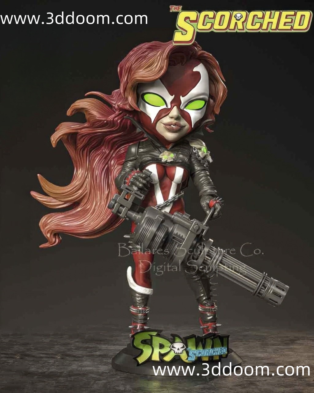 980 She Spawn Jessica Priest 再生侠-3D DOOM