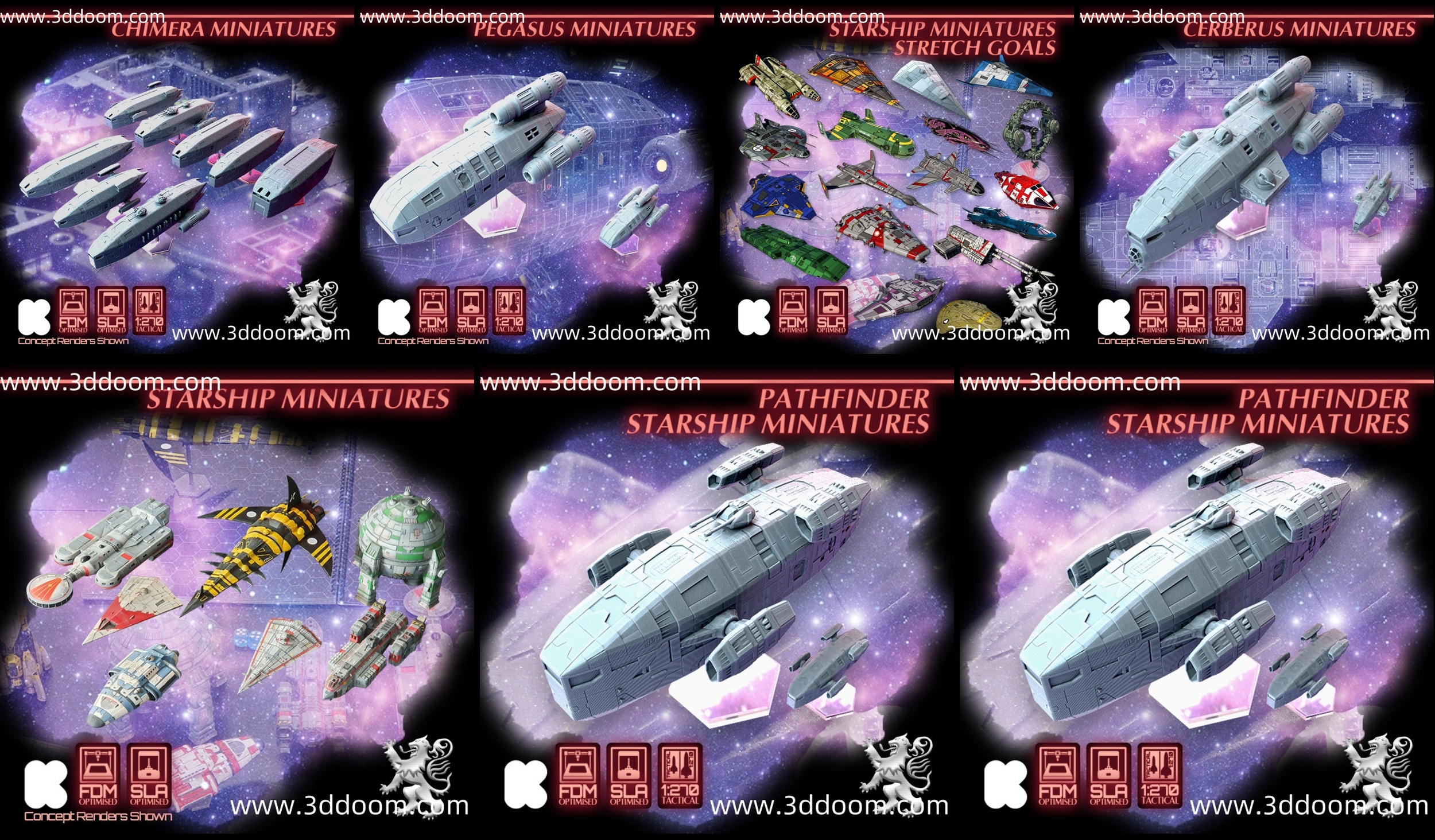10 2ndDynasty_Traveller RPG StarShip MIniatures-3D DOOM