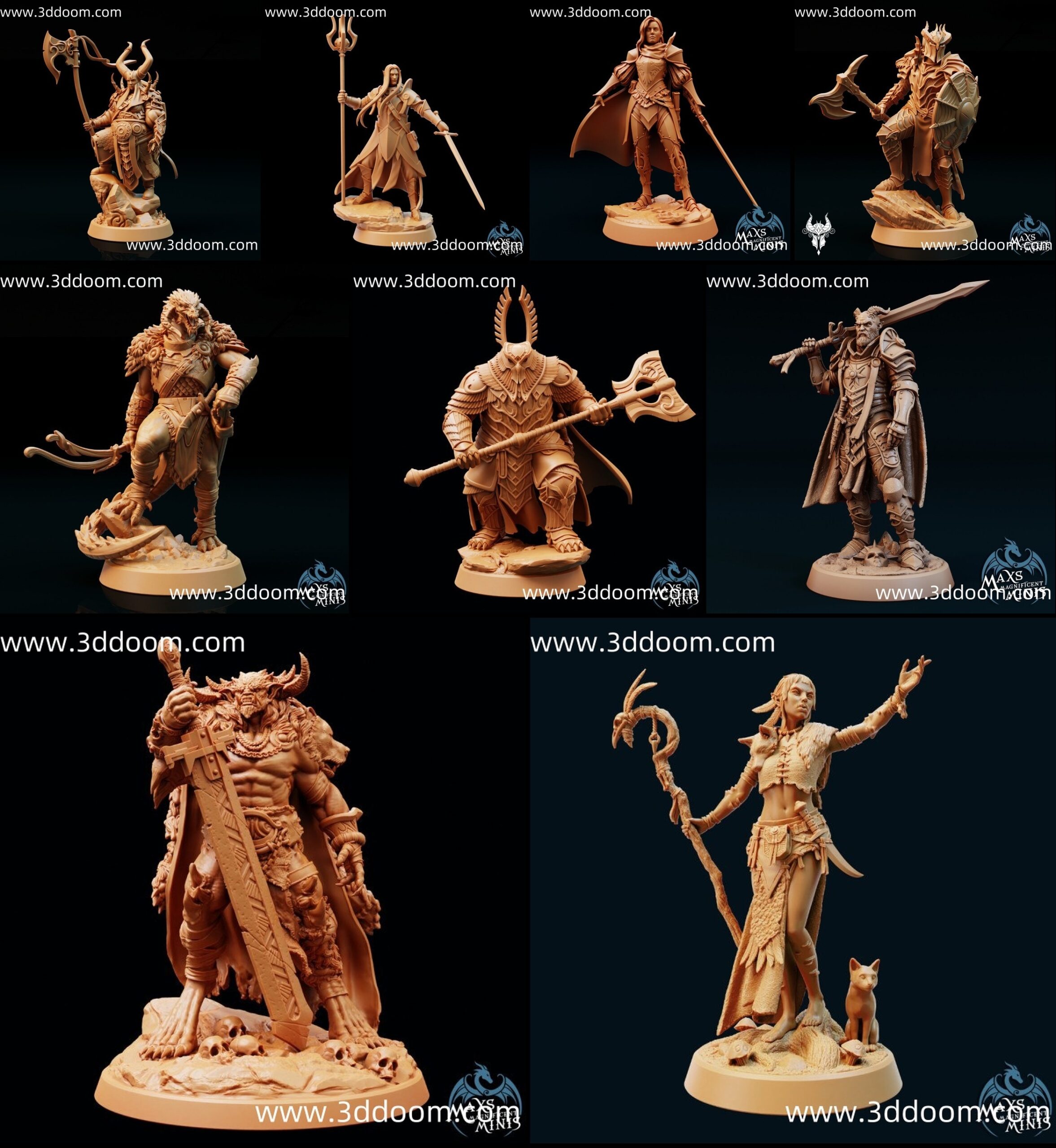 577 Maxs Minis-3D DOOM