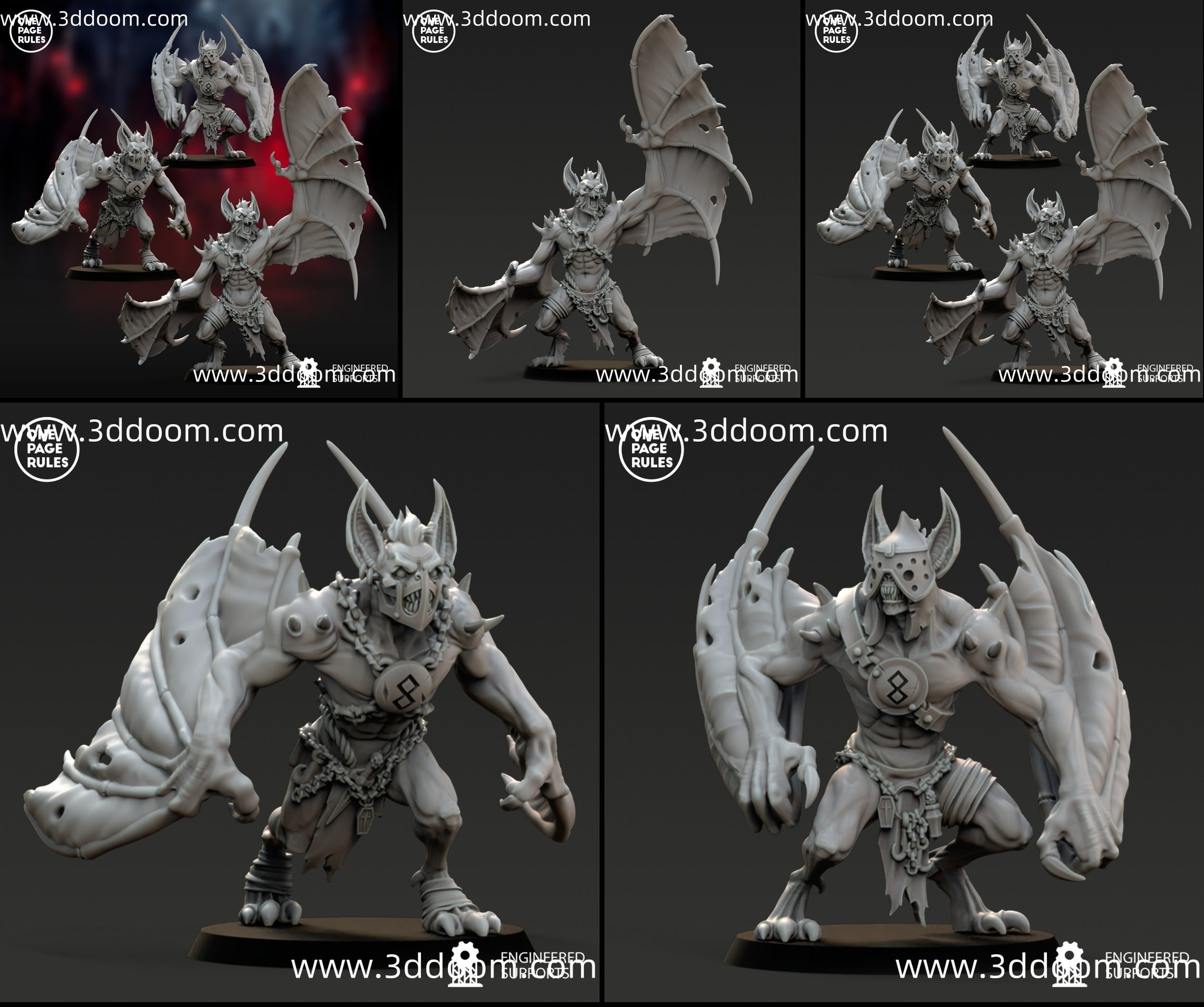 593 Vampiric Undead - Bat Horrors (04.04.24)-3D DOOM