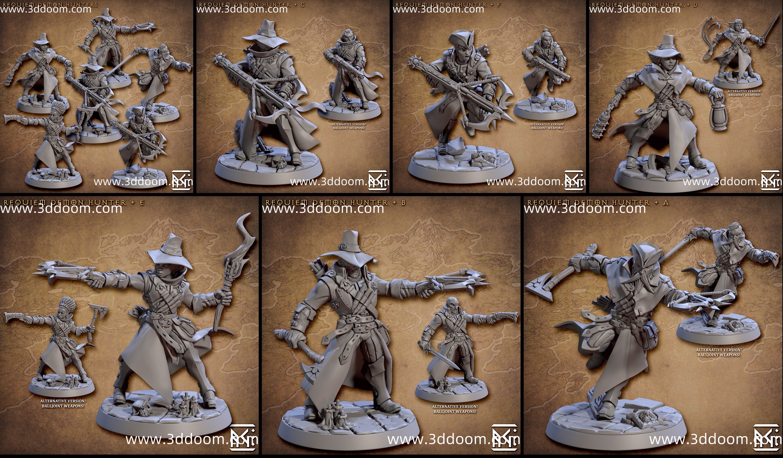 657 Requiem Demon Hunters-3D DOOM