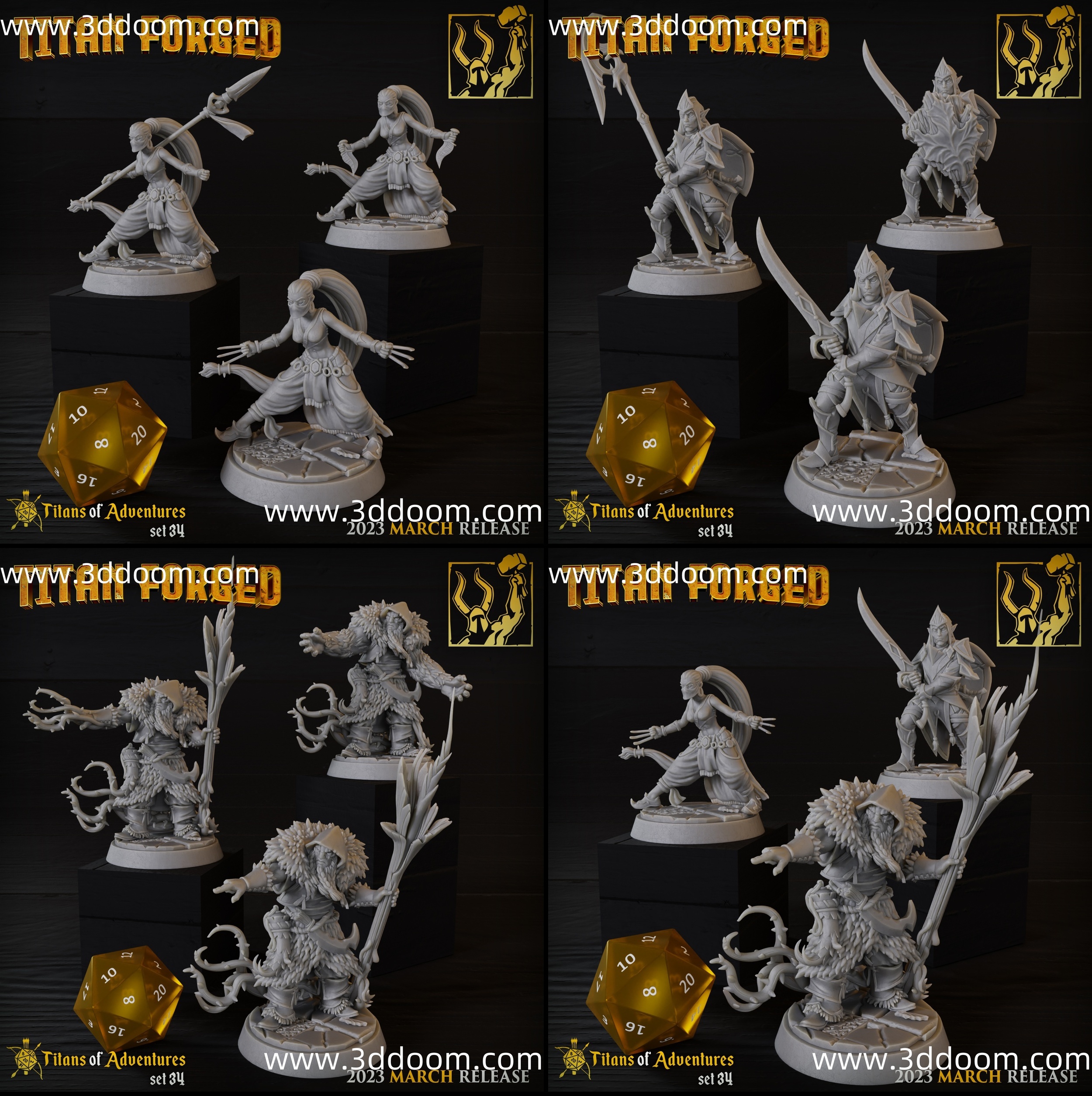 676 Titans of adventure 34-3D DOOM