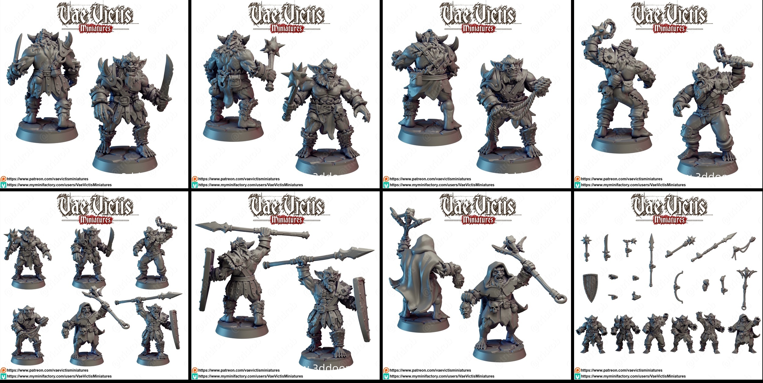 691 Vae Victis Miniatures march 2023  - Bugbears-3D DOOM