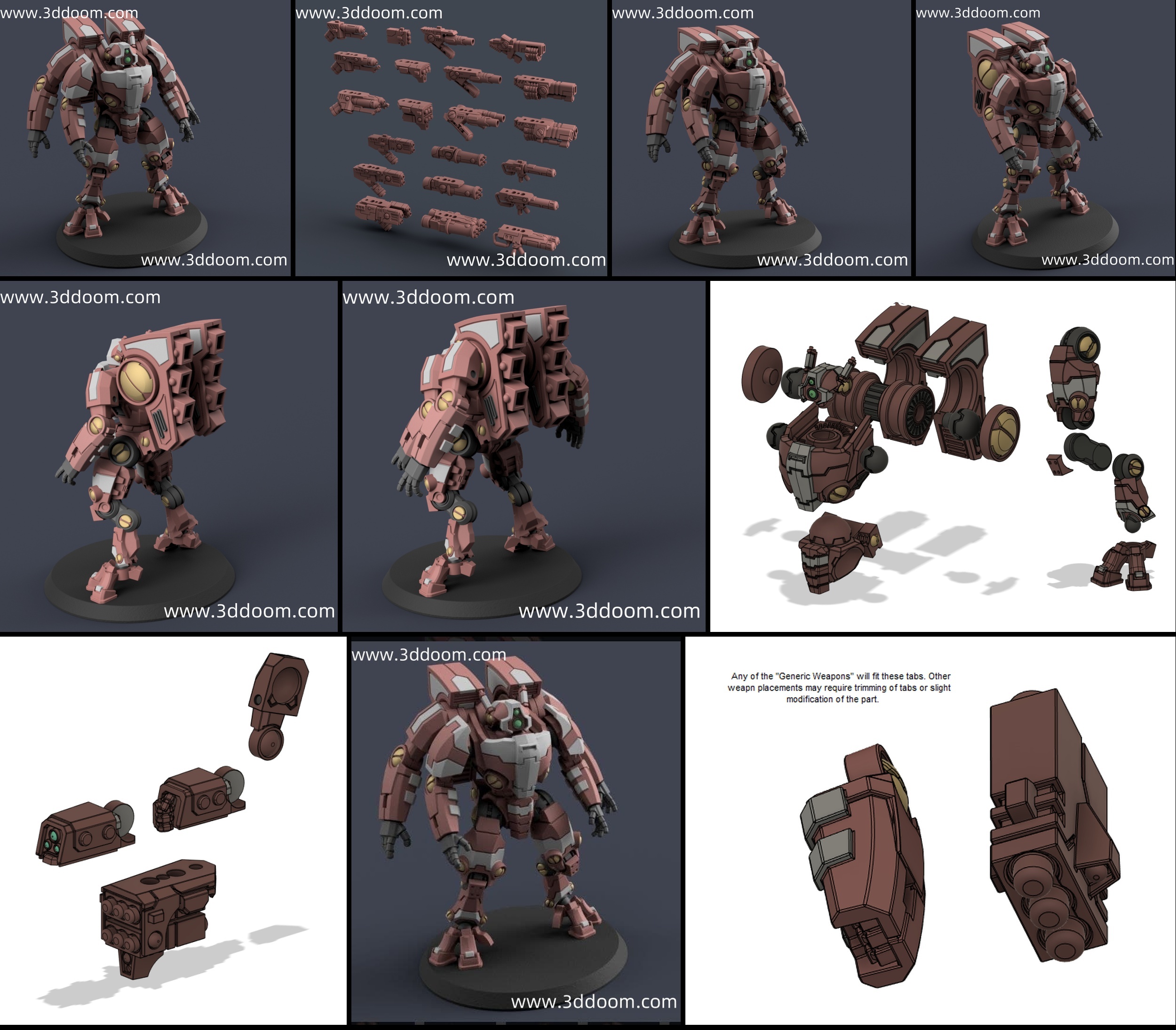 717 20-11 – PiperMakes – ThiccFish (XV85 Enforcer (95%))-3D DOOM