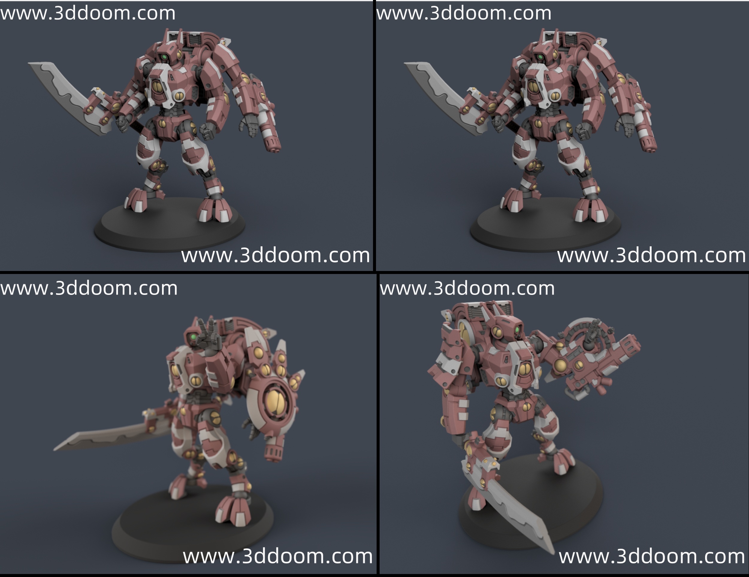 718 20-12 - PiperMakes - Hindsight (Farsight)-3D DOOM