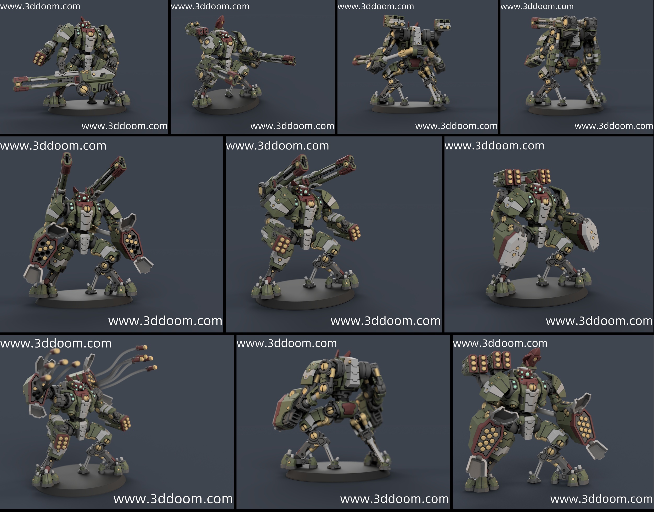 723 21-05 – PiperMakes – Archerfish (XV88 Broadside)-3D DOOM