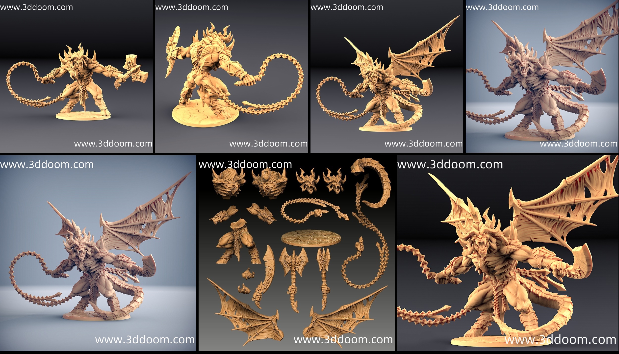 734 AG  Baalzrodan the Demon King (Unsupported)-3D DOOM