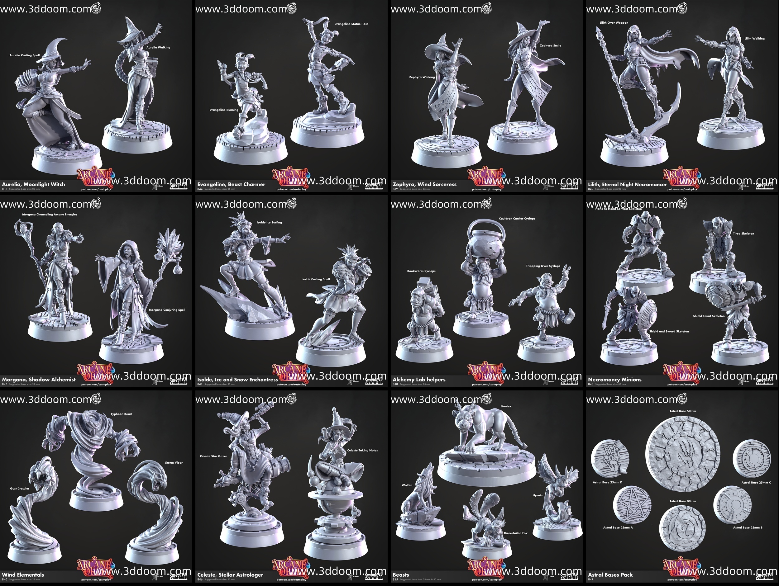 408 [CNP] 24_06 - Arcane Order-3D DOOM