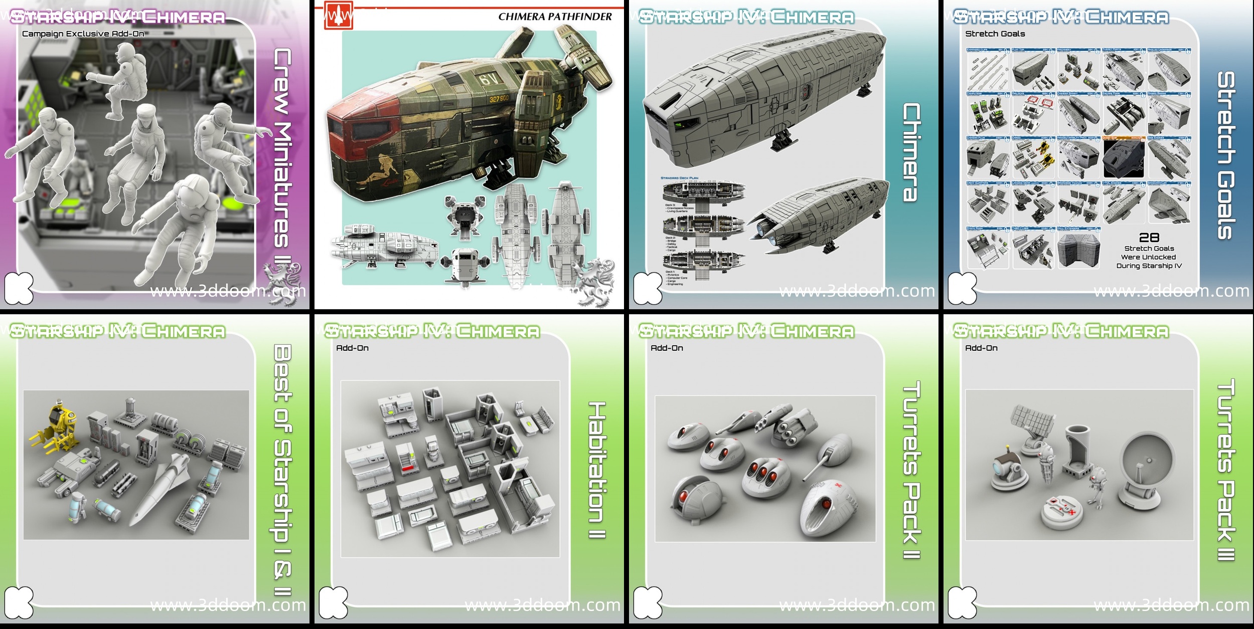 8 2ndDynasty_Starship IV Chimera-3D DOOM