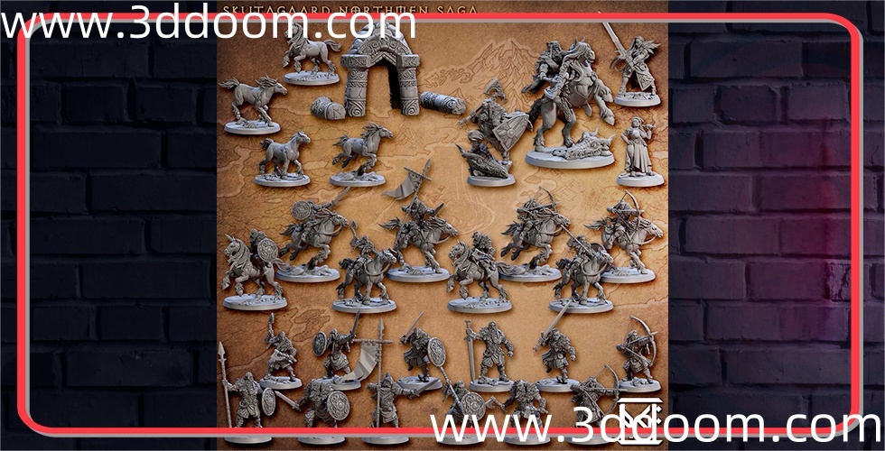 509 52 August 2023 – Skutagaard Northmen Saga – Artisan Guild-3D DOOM