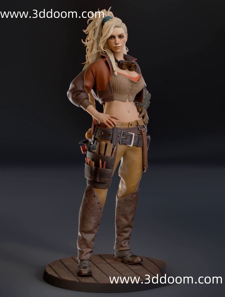 1034 Gemma Monster Hunter Wilds 怪物猎人：荒野 杰玛-3D DOOM