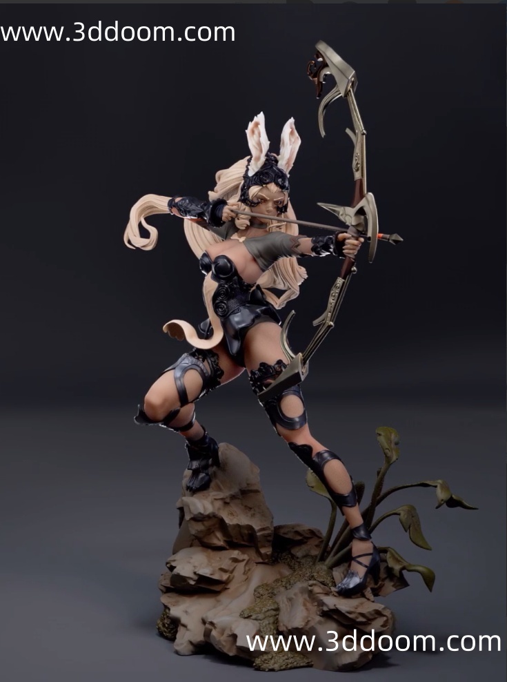 1031 Fran Final Fantasy 最终幻想 芙兰-3D DOOM