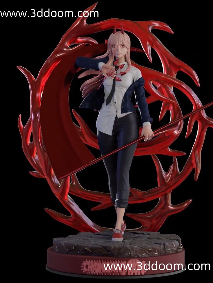 1173 Power Chainsaw Man 链锯人 帕瓦-3D DOOM