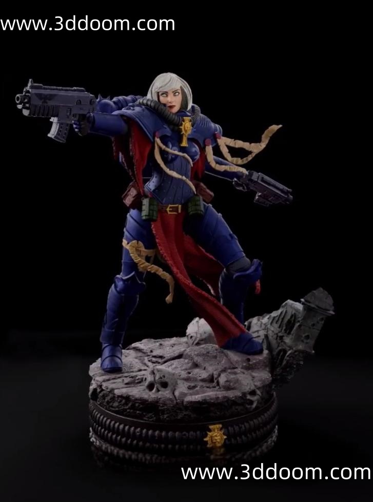 1202 Adepta Sororitas Warhammer 40k 战锤 40K 战斗修女-3D DOOM