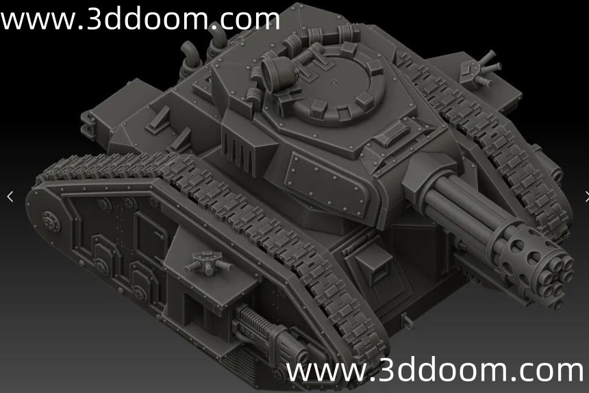 64 Leman_Russ_Battle_Tank-3D DOOM