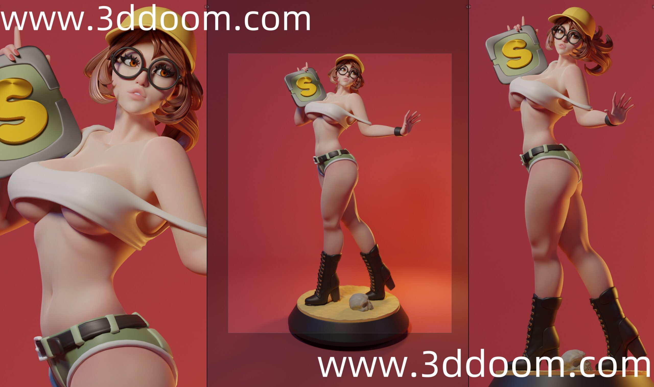 1234 Fio Metal Slug 合金弹头 菲奥-3D DOOM