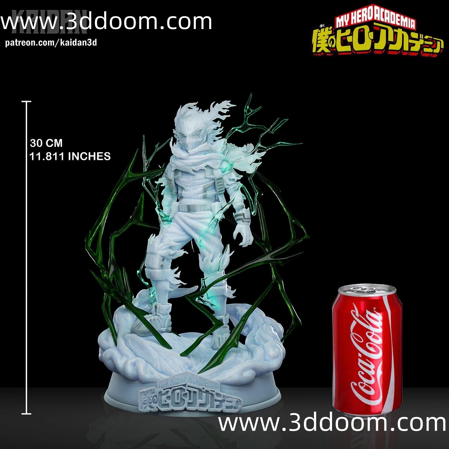 1318 Dark Deku My Hero Academia 我的英雄学院 绿谷出久-3D DOOM