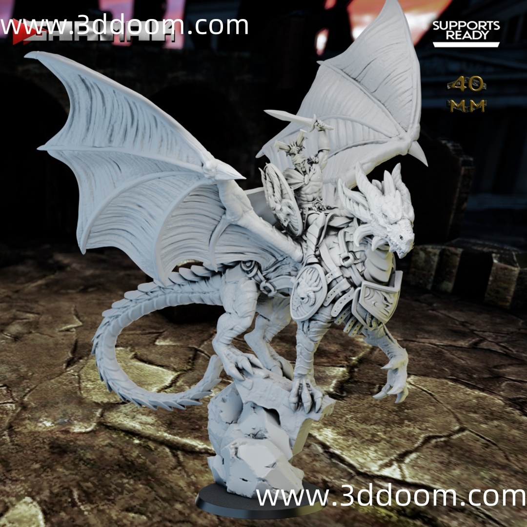 51 Ghamak – Fantasy  Spartancast Dragon Knight 2-3D DOOM