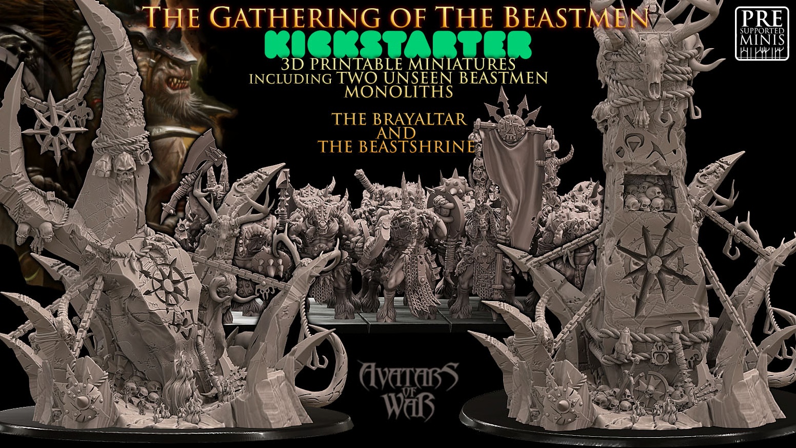 7.Avatars of War – Gathering of Beastmen-3D DOOM