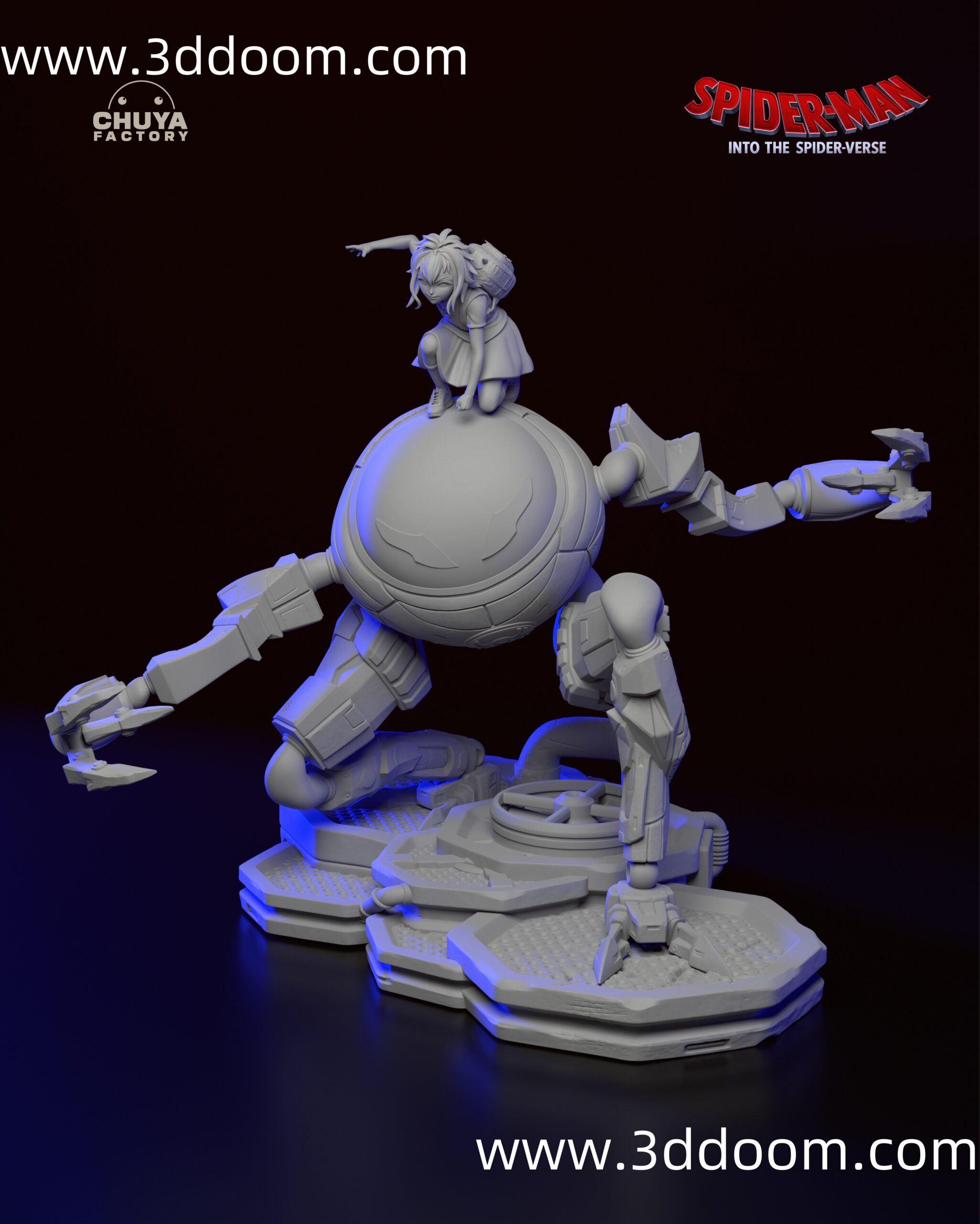 1270 Peni Parker Spider Man 蜘蛛侠 佩妮・帕克-3D DOOM