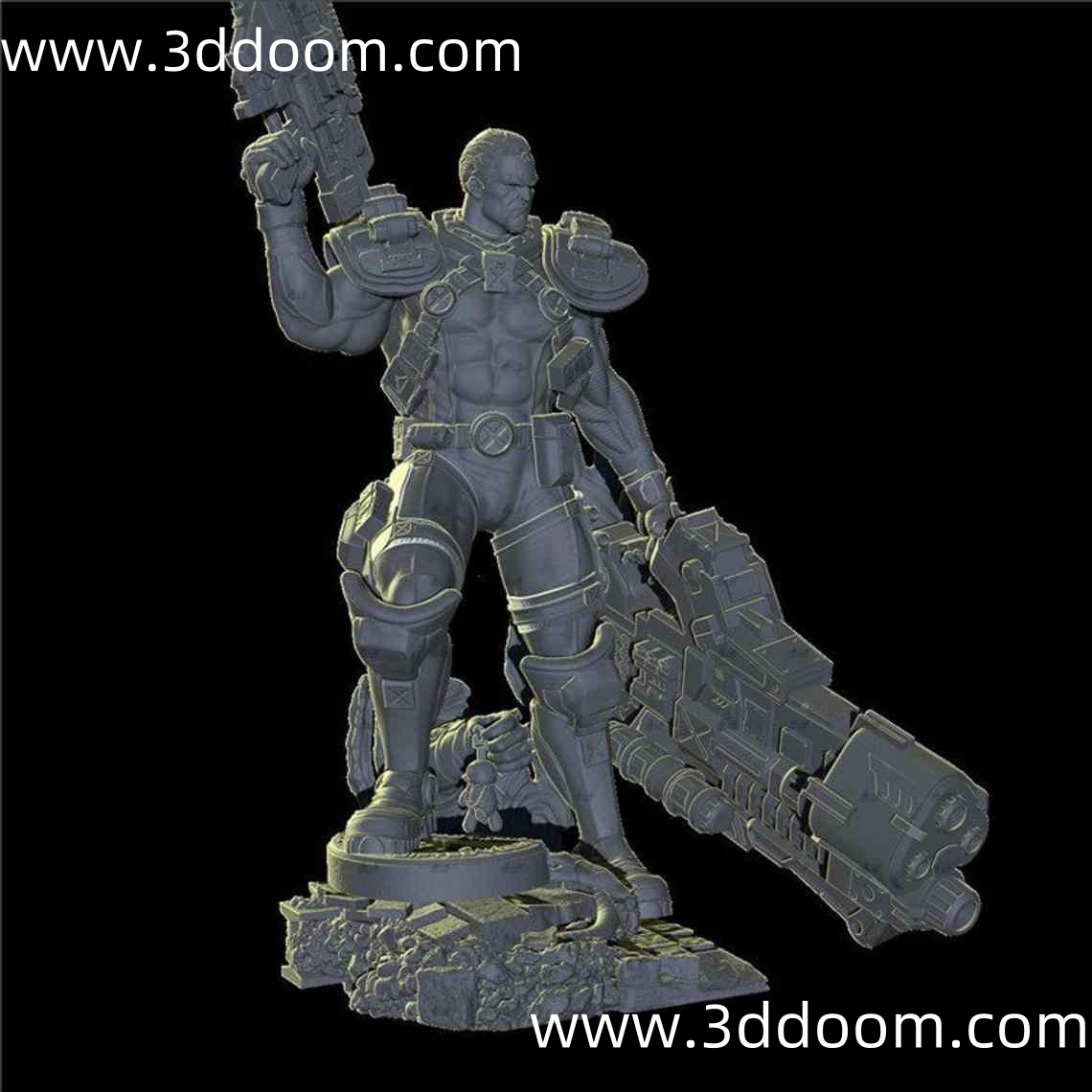 1311 Cable X-Men X-战警 电索-3D DOOM