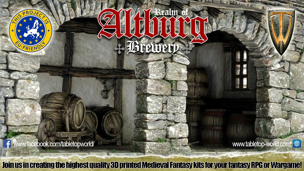 5.Tabletop World’s Realm of Altburg – Brewery-3D DOOM