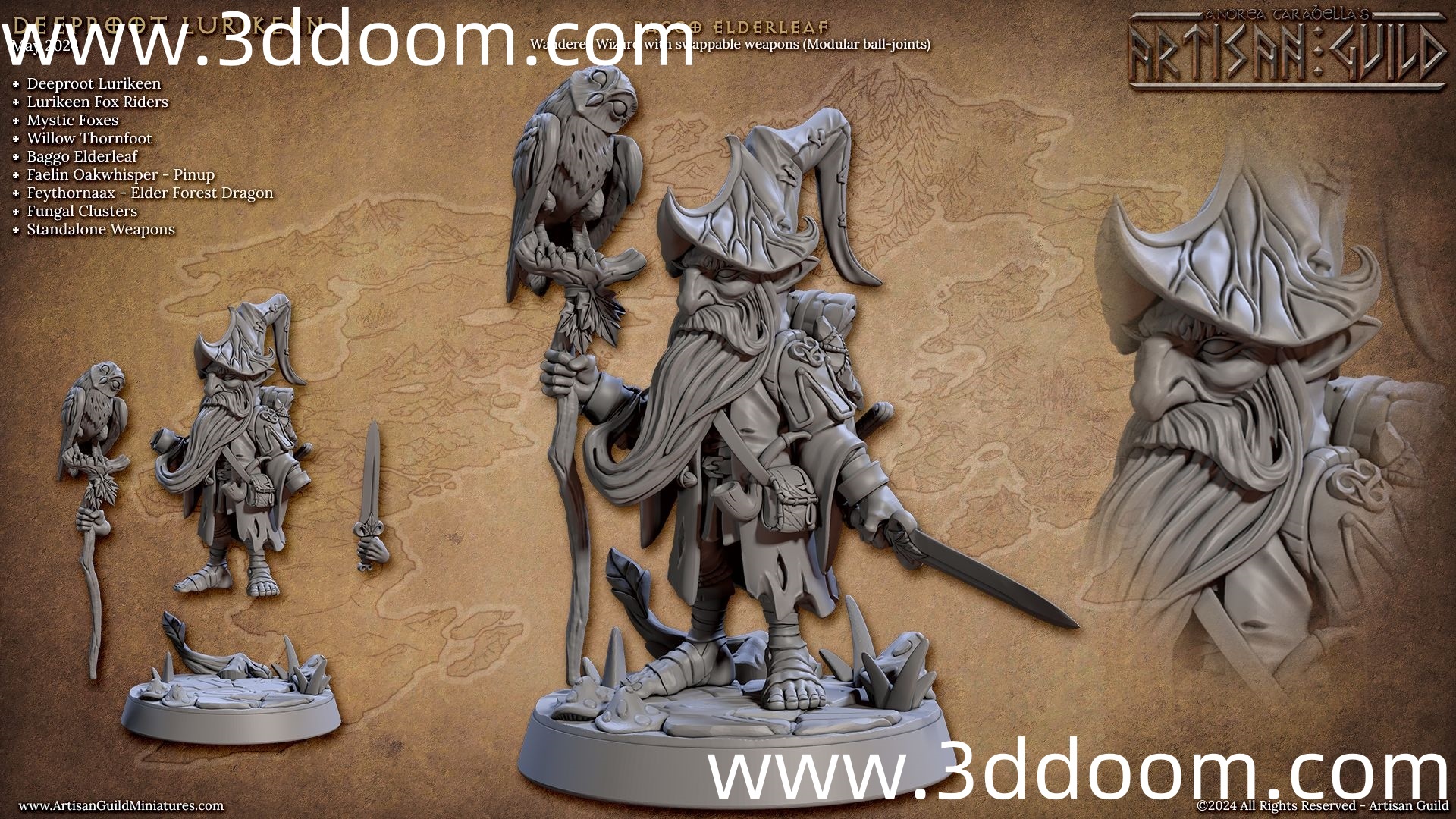 428 Artisan Guild - 202405 - Baggo Elderleaf-3D DOOM