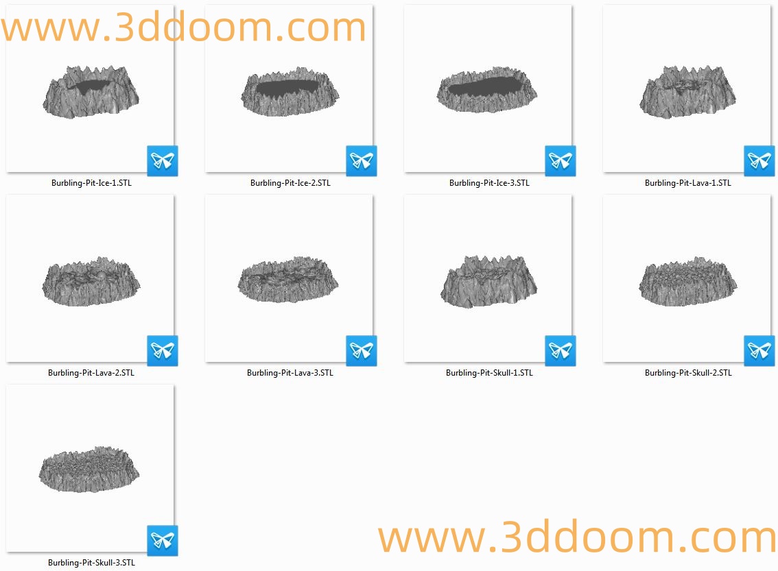 2 Burbling Pits-3D DOOM