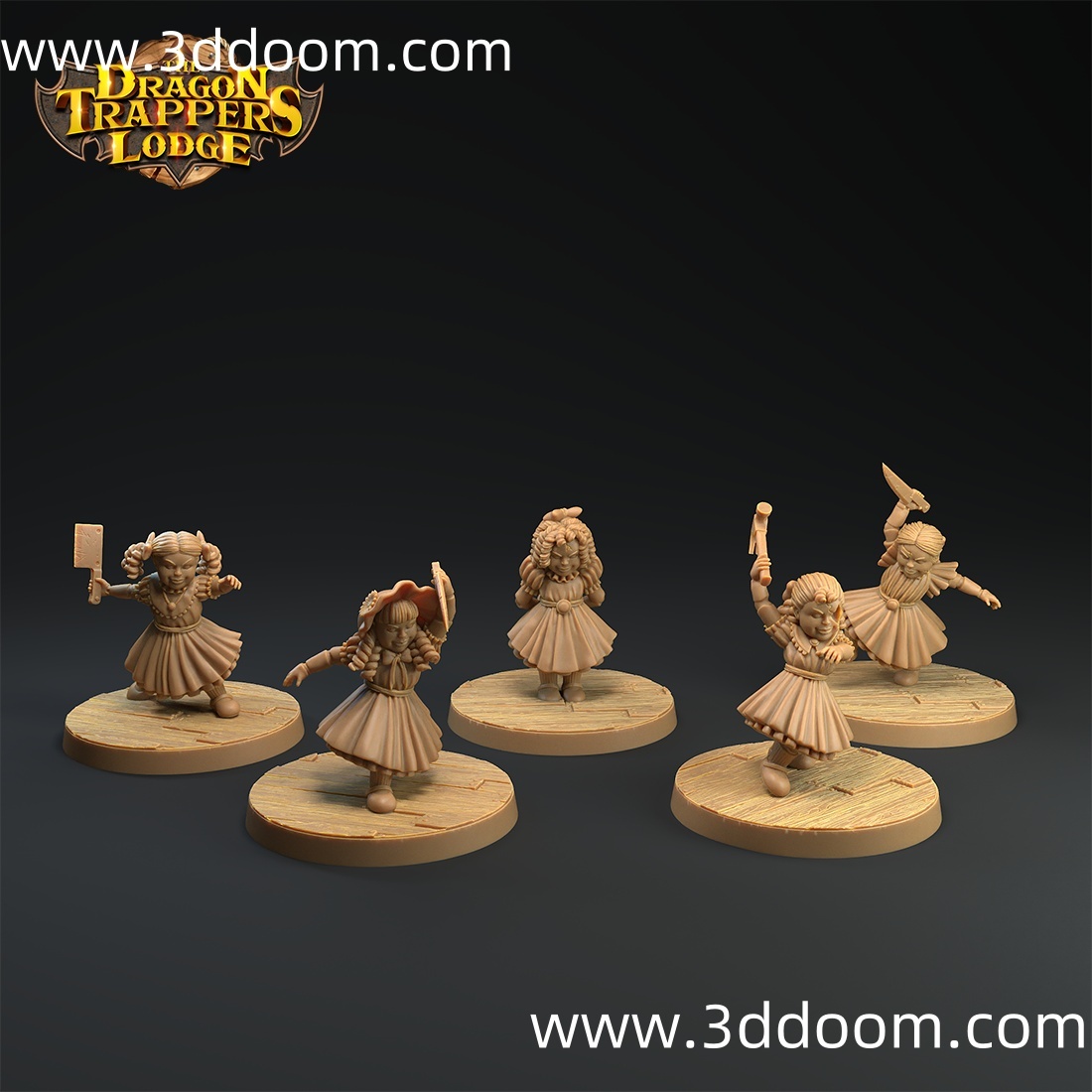 467 Dragon Trappers Lodge - 202110 - Creepy Dolls-3D DOOM