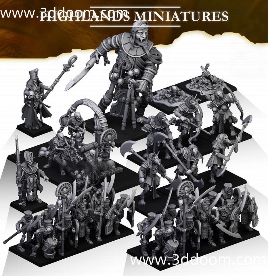 480 Highlands Miniatures july 2024-3D DOOM