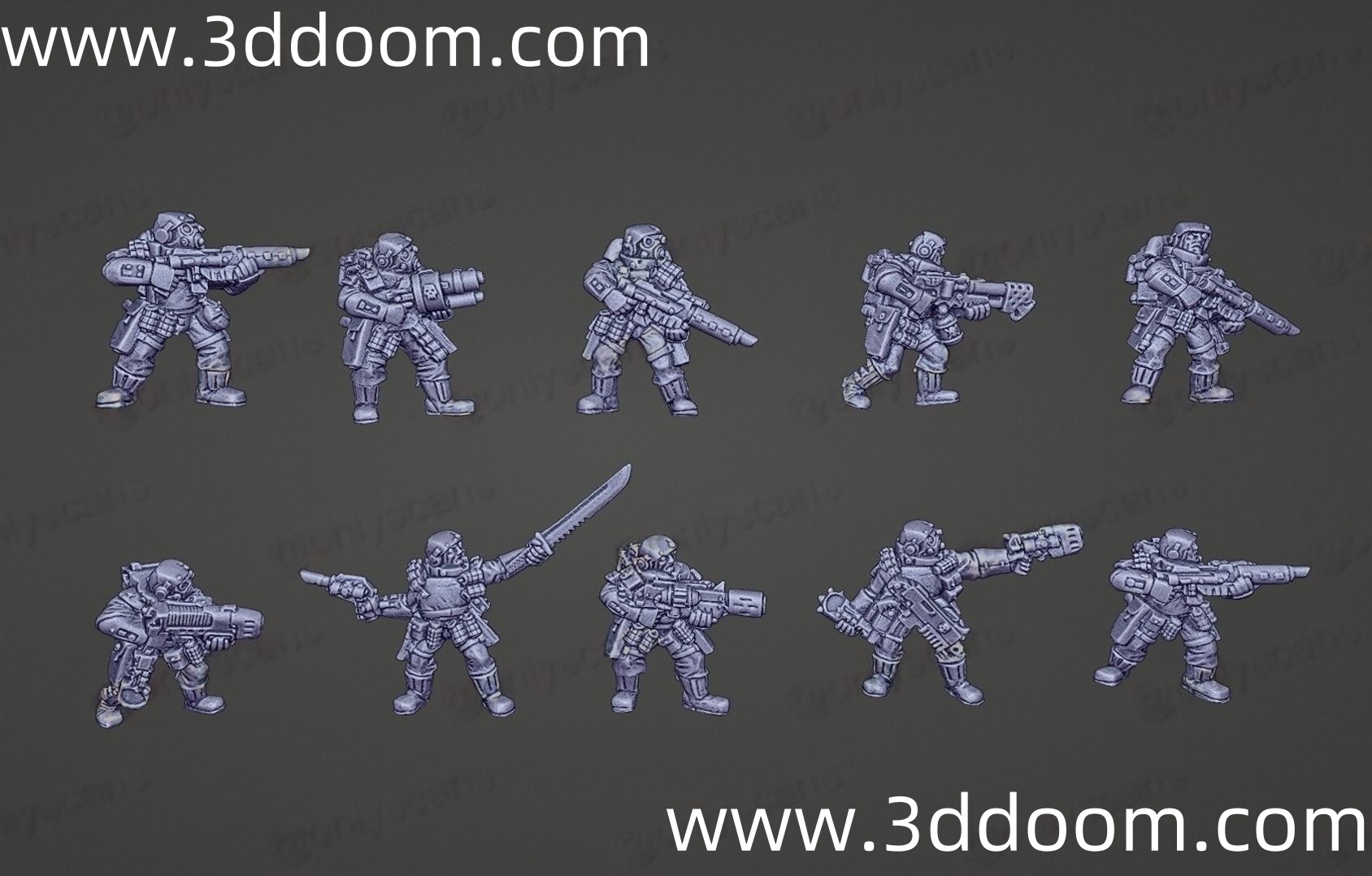 80 Retro Army SWAT-3D DOOM