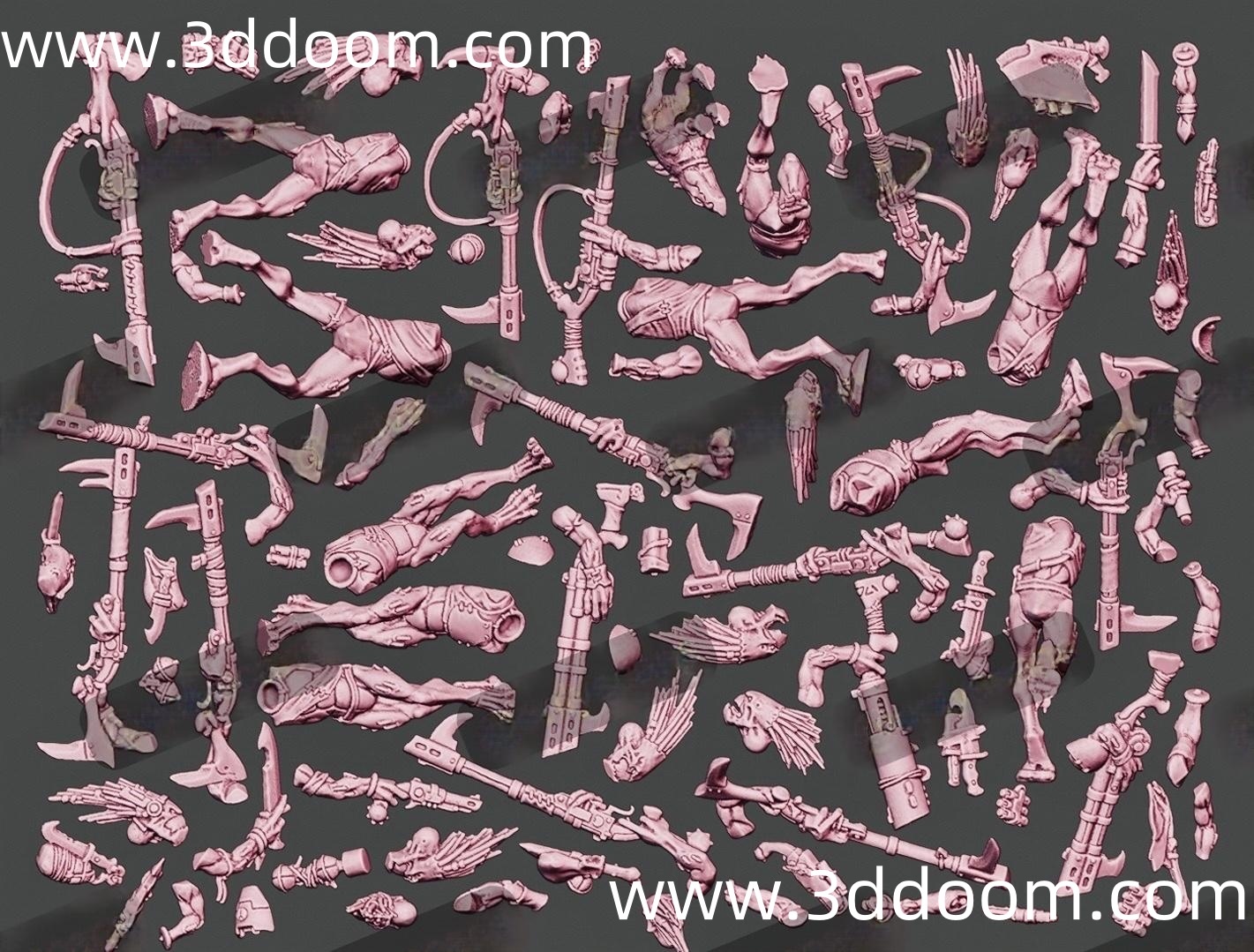 90 Root Soldiers-3D DOOM